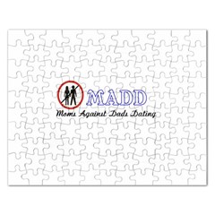 Madd Jigsaw Puzzle (rectangle) by OrbTees