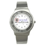 Madd Stainless Steel Watch (Round) Front