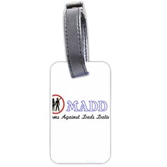 Madd Single-sided Luggage Tag by OrbTees