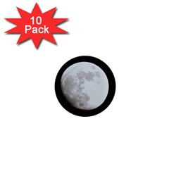 Moon 10 Pack Mini Magnet (round)