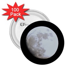 Moon 100 Pack Regular Button (round) by LigerTees