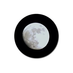 Moon Large Sticker Magnet (round) by LigerTees