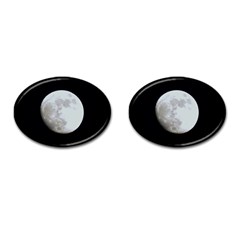 Moon Oval Cuff Links