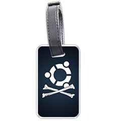 Ubuntu Bone Single-sided Luggage Tag