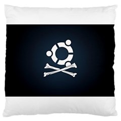 Ubuntu Bone Large Cushion Case (one Side)