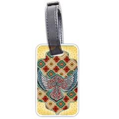 South West Leather Look Single-sided Luggage Tag by artattack4all