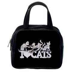 Catz Single-sided Satchel Handbag by artattack4all