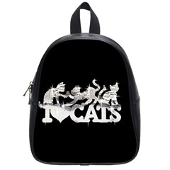 Catz Small School Backpack by artattack4all