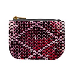 Red Glitter Bling Coin Change Purse