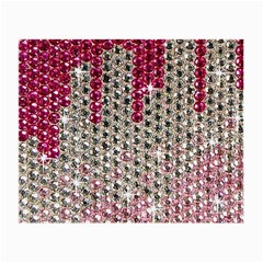 Mauve Gradient Rhinestones  Twin-sided Glasses Cleaning Cloth