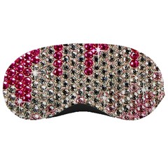 Mauve Gradient Rhinestones  Sleep Eye Mask by artattack4all