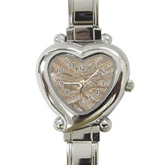 Tri-colored Bling Design Classic Elegant Ladies Watch (heart) by artattack4all