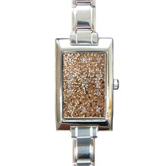 Light And Dark Sequin Design Classic Elegant Ladies Watch (rectangle)