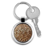 Light and Dark Sequin Design Key Chain (Round) Front