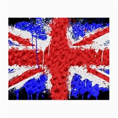 Distressed British Flag Bling Twin-sided Glasses Cleaning Cloth by artattack4all