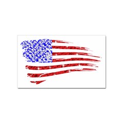 Sparkling American Flag 10 Pack Sticker (rectangle) by artattack4all