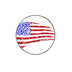 Sparkling American Flag 10 Pack Golf Ball Marker (for Hat Clip) by artattack4all