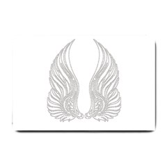 Angel Bling Wings Small Door Mat by artattack4all