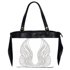 Angel Bling Wings Twin-sided Oversized Handbag by artattack4all