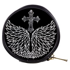 Bling Wings And Cross Mini Makeup Case