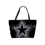 Sparkling Bling Star Cluster Large Shoulder Bag Back