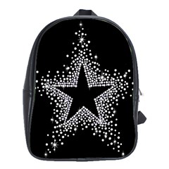 Sparkling Bling Star Cluster Large School Backpack by artattack4all