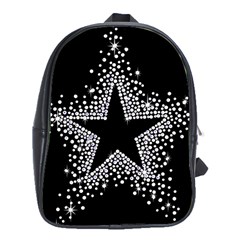 Sparkling Bling Star Cluster School Bag (XL)