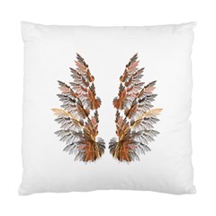 Brown Feather Wing Single-sided Cushion Case