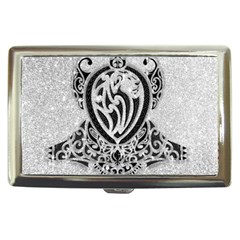 Diamond Bling Lion Cigarette Box