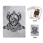 Diamond Bling Lion Standard Playing Cards Back