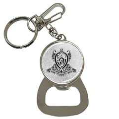 Diamond Bling Lion Key Chain with Bottle Opener