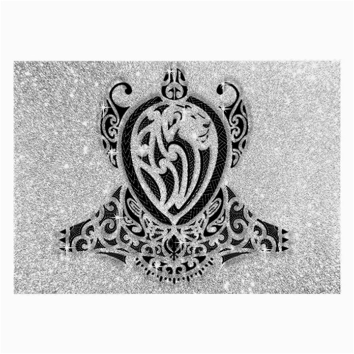 Diamond Bling Lion Twin-sided Handkerchief