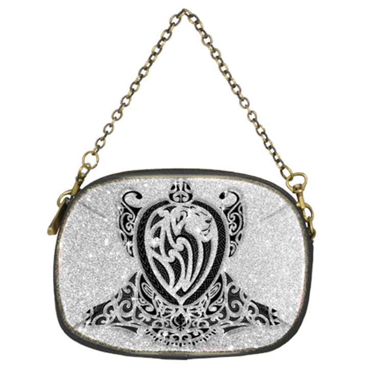 Diamond Bling Lion Twin-sided Evening Purse