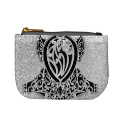 Diamond Bling Lion Coin Change Purse