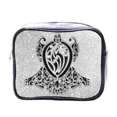 Diamond Bling Lion Single-sided Cosmetic Case by artattack4all