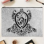 Diamond Bling Lion Cosmetic Bag (XXXL) Front