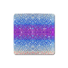 Rainbow Of Colors, Bling And Glitter Large Sticker Magnet (square) by artattack4all