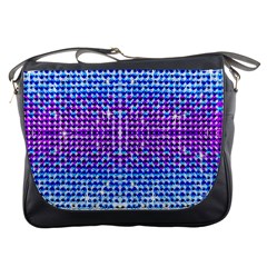 Rainbow Of Colors, Bling And Glitter Messenger Bag