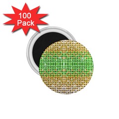 Diamond Cluster Color Bling 100 Pack Small Magnet (round) by artattack4all