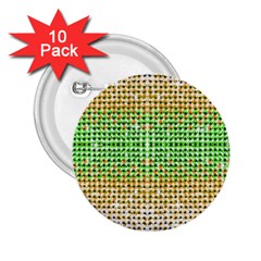 Diamond Cluster Color Bling 10 Pack Regular Button (round) by artattack4all