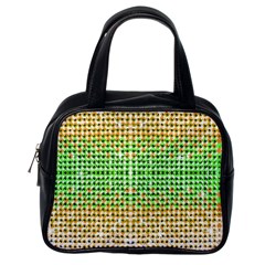 Diamond Cluster Color Bling Single-sided Satchel Handbag by artattack4all