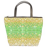 Diamond Cluster Color Bling Bucket Handbag Front