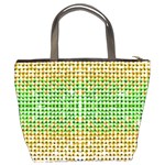 Diamond Cluster Color Bling Bucket Handbag Back