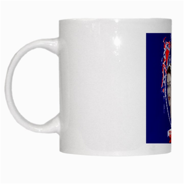 Queen Elizabeth 2012 Jubilee Year White Coffee Mug