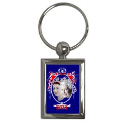 Queen Elizabeth 2012 Jubilee Year Key Chain (rectangle)