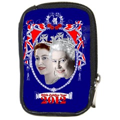 Queen Elizabeth 2012 Jubilee Year Digital Camera Case by artattack4all