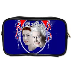 Queen Elizabeth 2012 Jubilee Year Twin-sided Personal Care Bag by artattack4all