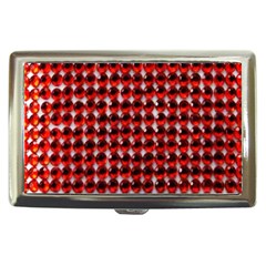 Deep Red Sparkle Bling Cigarette Box by artattack4all