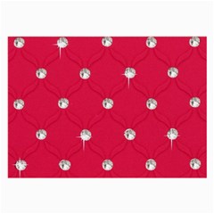 Red Diamond Bling  Single-sided Handkerchief