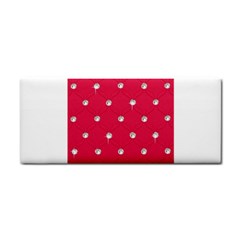 Red Diamond Bling  Hand Towel